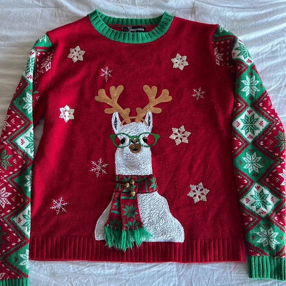 Christmas Sweater with Bells - Picture 1 of 4
